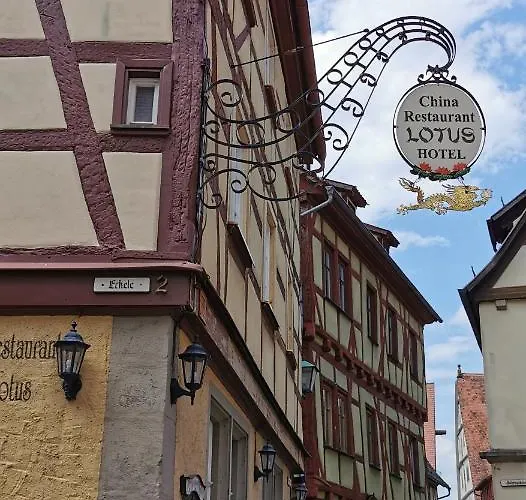 China Restaurant Lotus Hotell Rothenburg ob der Tauber